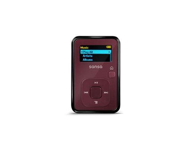 SanDisk Sansa Clip+ 1.0" Red 4GB MP3 Player SDMX18R-004GR-A57