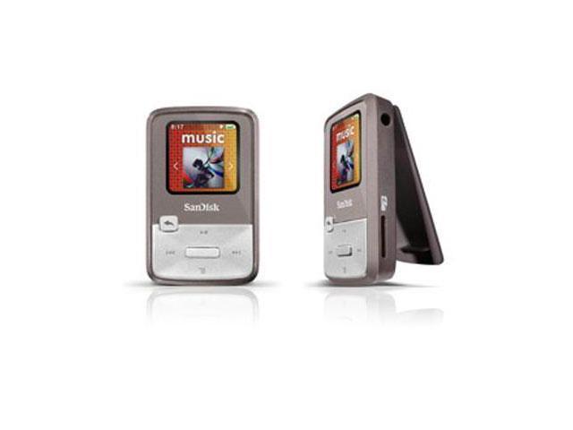 SanDisk Sansa Clip Zip 1.1" Gray 8GB MP3 Player SDMX22-008G-A57G