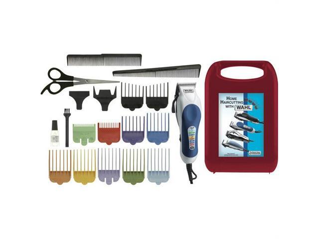 Wahl 79300-400W Wahl corded color pro 20-piece color coded haircut kit ...