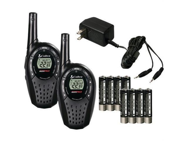 COBRA ELECTRONICS CXT235 20-MILE FRS/GMRS 2-WAY RADIO VALUE PACK