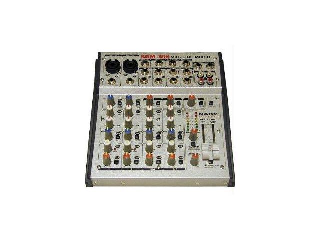 Nady SRM-10X 10-Channel Stereo Mic and Line Mixer