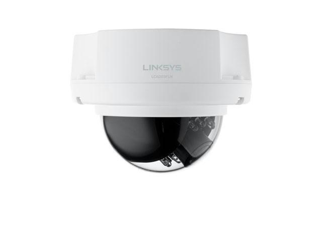 LINKSYS LCAD03FLN 1080p 3MP Night Vision Indoor Dome Camera for Business