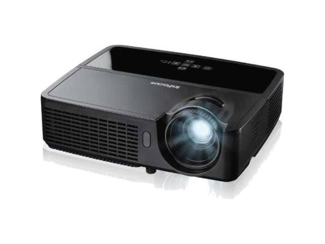 InFocus IN122A 800 x 600 SVGA 3500 Lumens, Contrast Ratio 15000:1, HDMI Connections, 2W Speaker, Instant on/off, DLP 3D Ready Projector