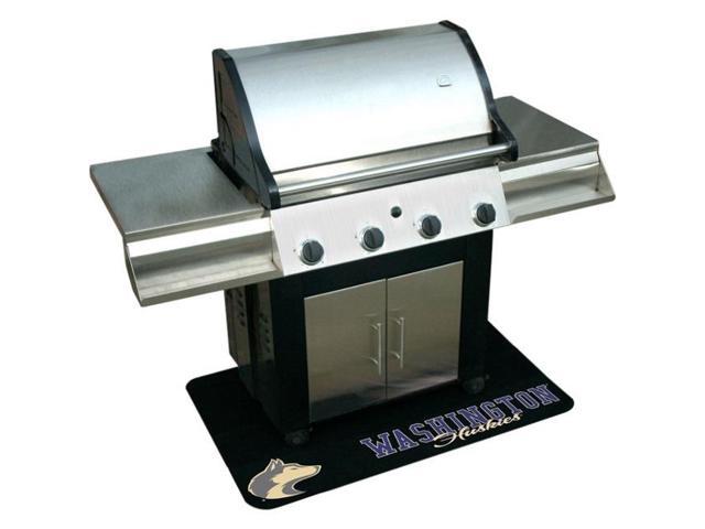 Collegiate Washington Huskies Grill Mat - Barbecue Grill, Deck, Patio