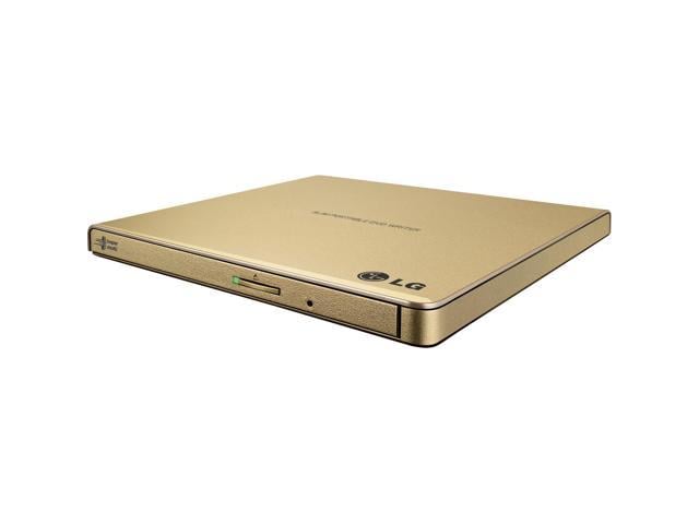 Lg External Cd Dvd Rewriter With M Disc Mac Surface Support Gold Model Gp65ng60 Newegg Com