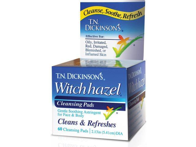 Witch Hazel Daily Cleansing Pads - T.N. Dickinson - 60 - Pad