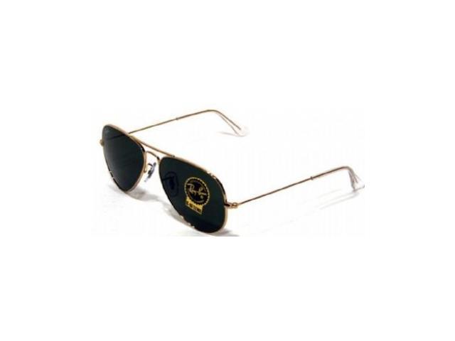 ray ban gold frame aviator sunglasses