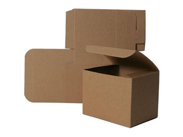 Kraft Box Lid, 6x6x1.5, 25 Pack