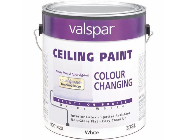 Valspar Brand Ultra Premium Interior Latex Ceiling Paint 27 1420 Gl Pack Of 4