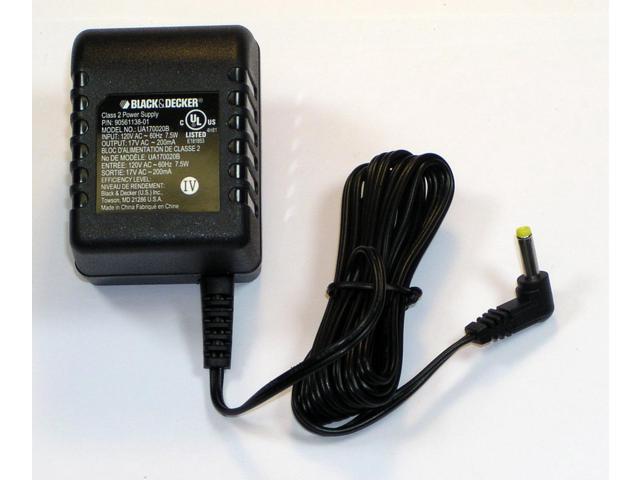 AC Charger for BLACK & DECKER 14.4V DUSTBUSTER CHV1410 CHV1410B VACUUM  Adapter