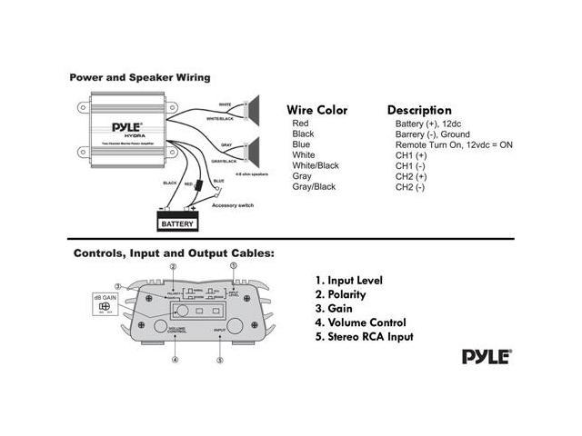 Pyle Marine Stereo Wiring Diagram from c1.neweggimages.com