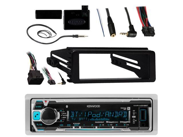 1998-2013 HARLEY TOURING KDC-X303 CD RECEIVER AM/FM INSTALL KIT FLHT FLHX FLHTC 