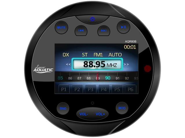 Photo/Video Playback Herdio Marine Compact 3 Display AM/FM Compact Radio Media Receiver MP3 