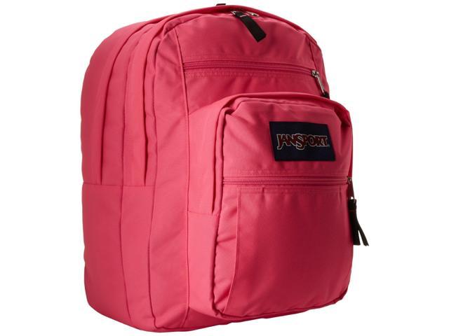 pink jansport big student backpack