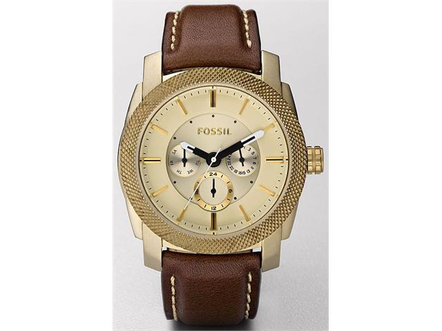 fossil watch men's bronze