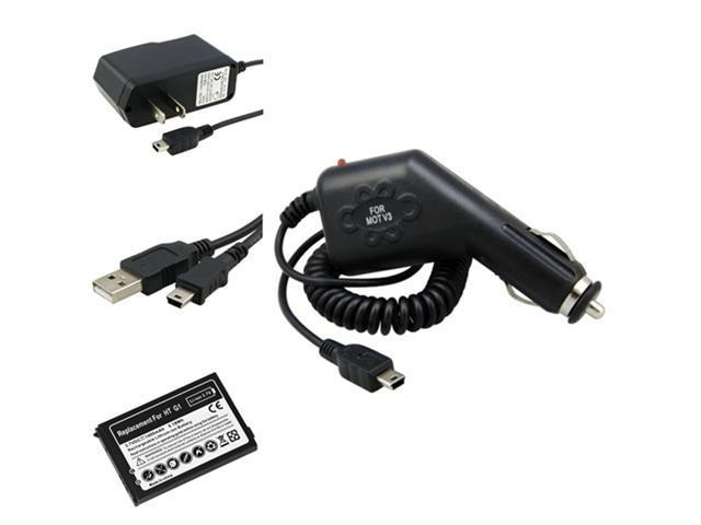 compatible with HTC GOOGLE G1 Battery+Data Cable+Car/Travel Charger