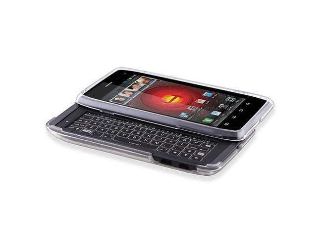 Snap-on Crystal Case compatible with Motorola Droid 4, Clear