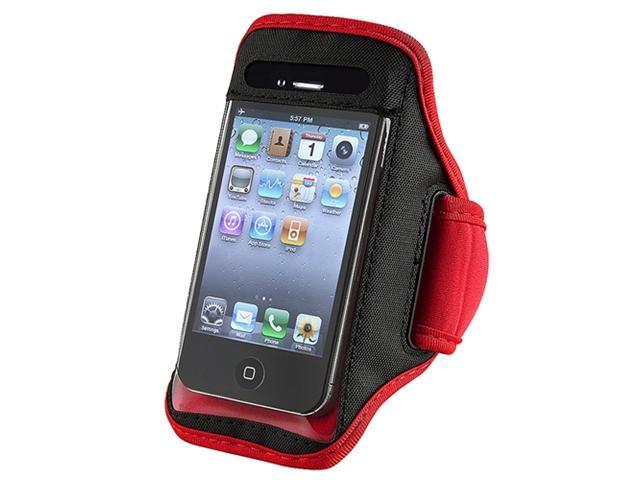 INSTEN Durable Red Armband Compatible with iPhone® 4/4S