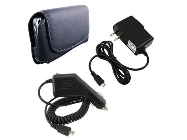 Pouch+Car+Wall Charger compatible with Verizon HTC Droid Incredible
