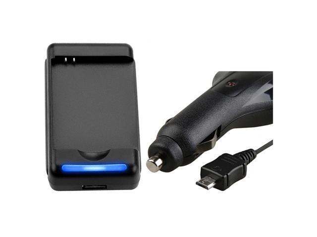 Desktop Battery Dock+In Car Charger compatible with Samsung© Infuse i997 4G Phone Accessory