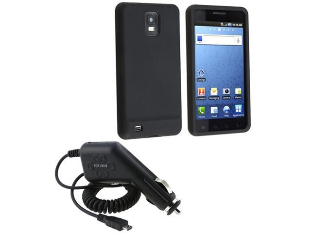 SKIN CASE+CAR CHARGER compatible with Samsung© Infuse 4G SGH-i997