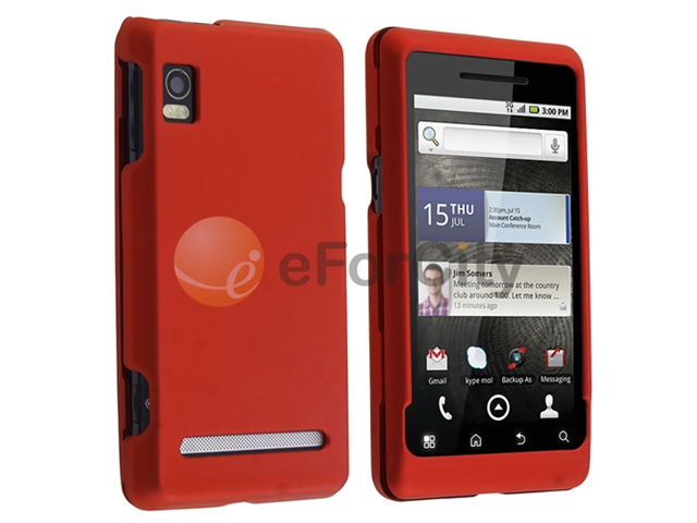 4 Rubber Hard Case Skin Cover compatible with Motorola Droid 2 A955