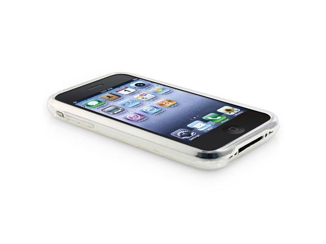 TPU Rubber Skin Case Compatible With Apple® iPhone® 3G / 3GS, Clear Circle