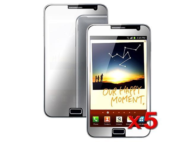 5 packs of Anti-Glare LCD Covers compatible with Samsung© Galaxy Note N7000