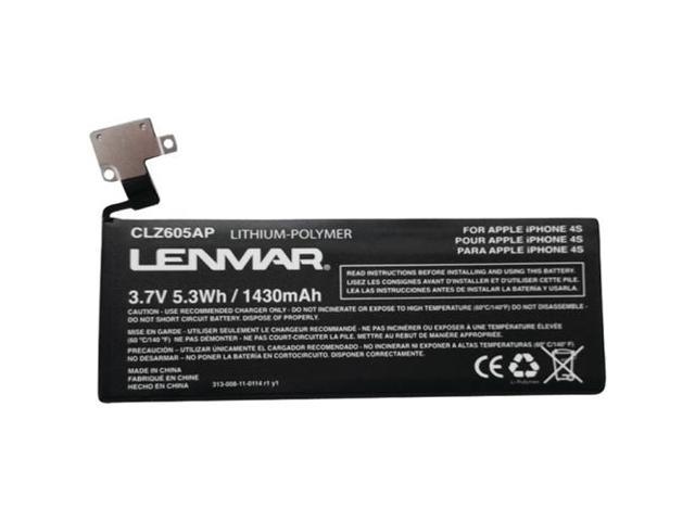 Lenmar LENMAR CLZ605AP iPhone 4S Replacement Battery LENCLZ605AP