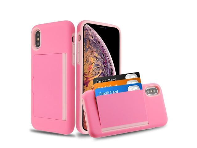 iphone xs max case card holder pink iphone xs max case card holder pink