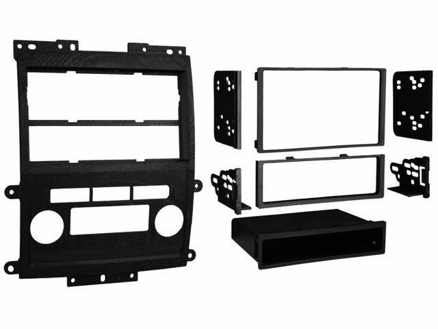 METRA Ltd Black Metra 99-7428B Double DIN//ISO DIN Installation Dash Kit for 2009 Nissan Frontier LE//SE