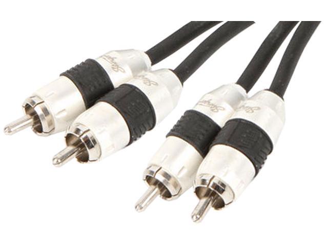 STINGER SI8212 CAR STEREO AUDIOPHILE 8000 SERIES 12 FOOT RCA AMPLIFIER CABLE