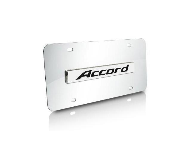 Honda Accord Name Chrome Steel License Plate - Newegg.com