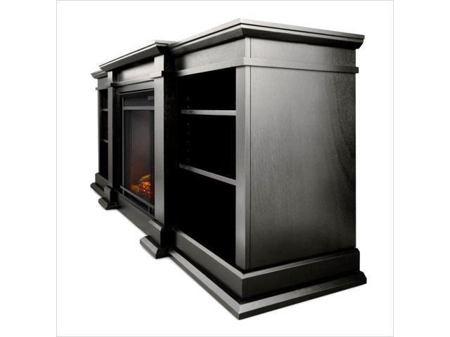 Real Flame Fresno Electric Fireplace In Black G1200e B Newegg Com