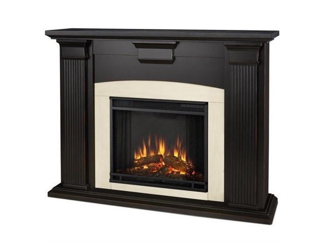 Real Flame Adelaide Indoor Electric Fireplace In Black Wash