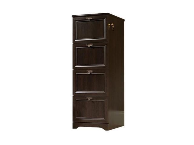 Sauder File Cabinet In Cinnamon Cherry Newegg Com