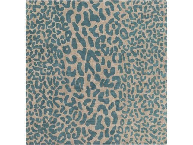 Surya Ath5120 8sq Athena Square Area Rug Dark Green Camel 8 Ft Newegg