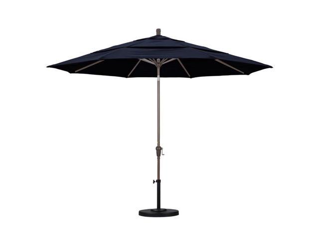 California Umbrella Sdau118900 Sa39 Dwv 11 Ft Market Patio Umbrella In Navy Blue Newegg Com