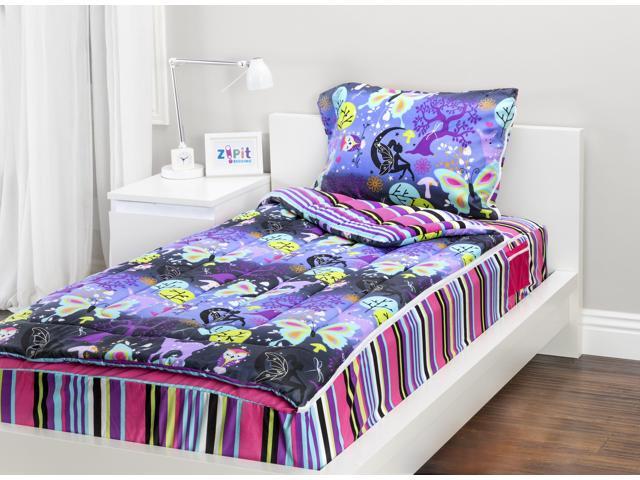 Zipit Bedding Set Fantasy Forest Twin Zip Up Your Sheets And
