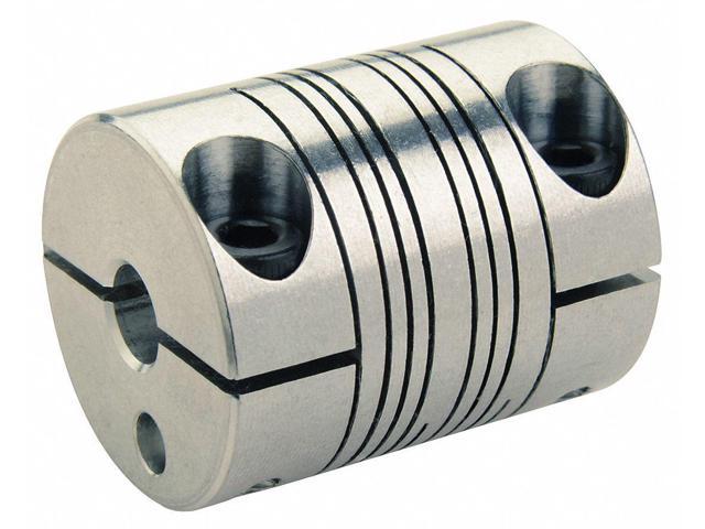 303 Stainless Steel Ruland CLC-14-14-SS 7/8" x 7/8" Rigid Coupling One-Piece 