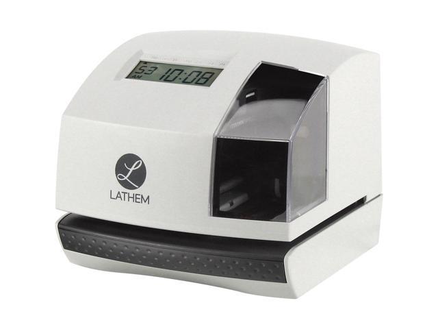 Lathem 100E Electronic Employees Time Clock, Biometric - Newegg.com