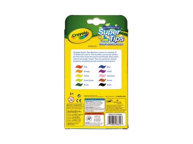 Crayola Washable Supertips Markers