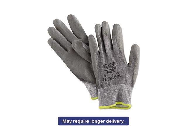 HyFlex 627 Light-Duty Gloves, Size 8, Dyneema/Lycra/Polyurethane, Gray