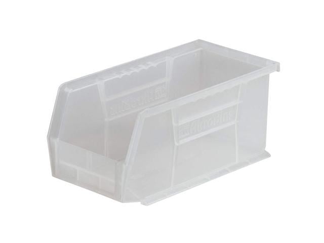 Photo 1 of 12pack - AKRO-MILS 5"L x 5-1/2"W x 10-7/8"H Clear Hang and Stack Bin