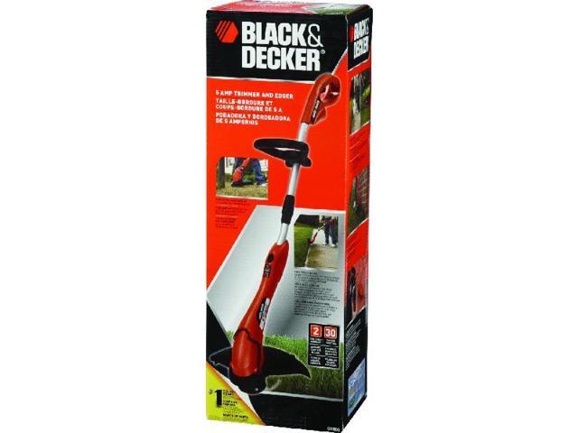Black+Decker GH900 String Trimmer and Edger, 6.5 A, 120 V