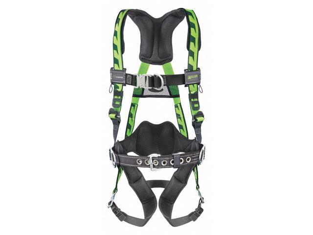L//XL 400 lb. HONEYWELL MILLER T4007//UAK Full Body Harness