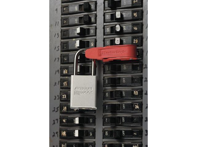 Master Lock 470-493B Circuit Breaker Lockout - For Standard Single And Double Toggles