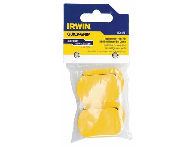 IRWIN QUICK-GRIP 1826578 Replacement Pad,Mini Bar Clamp,PK4