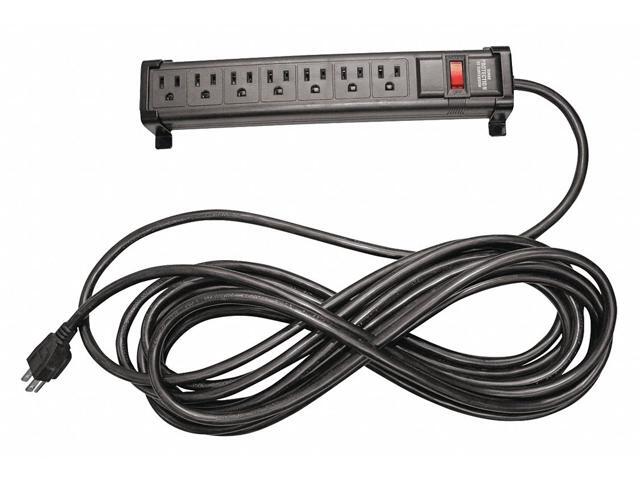 Balt 7 Outlet Electrical Assembly With  25 inchCord And Mounting Brackets