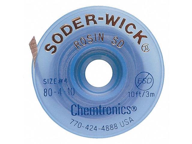 10-100L - Chemtronics - Desoldering Braid, Chem-Wik®, Rosin